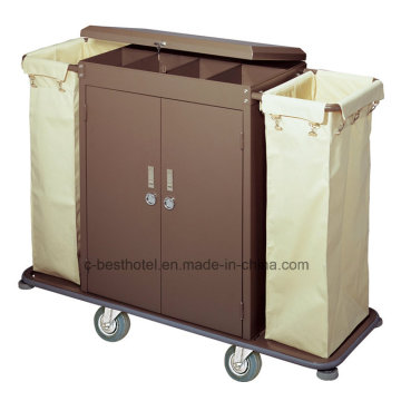 Hotel Room Housekeeping Carts Linen Trolley Service Cart